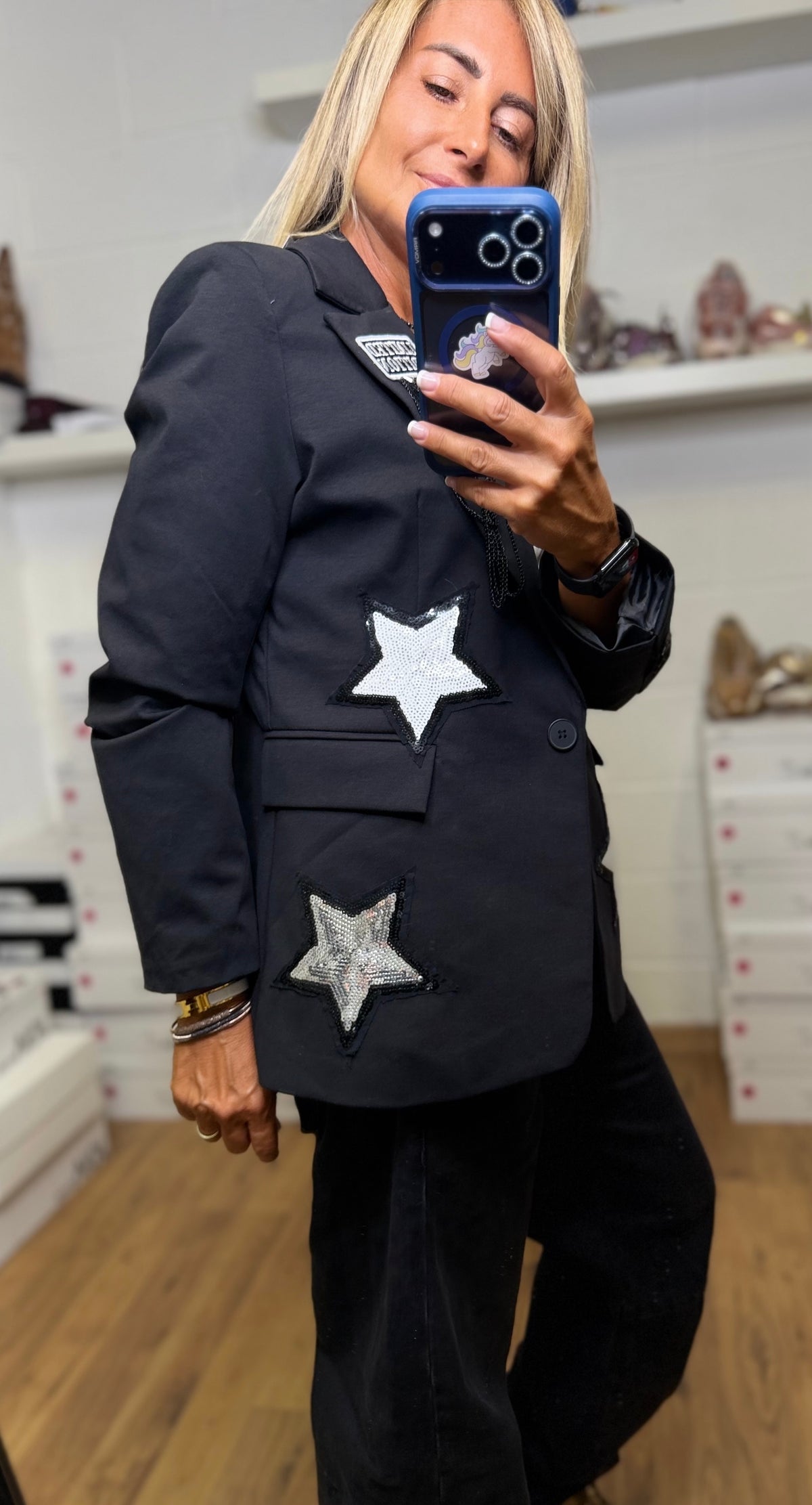 Abpink. Blazer Star Couture – Pezzo Unico