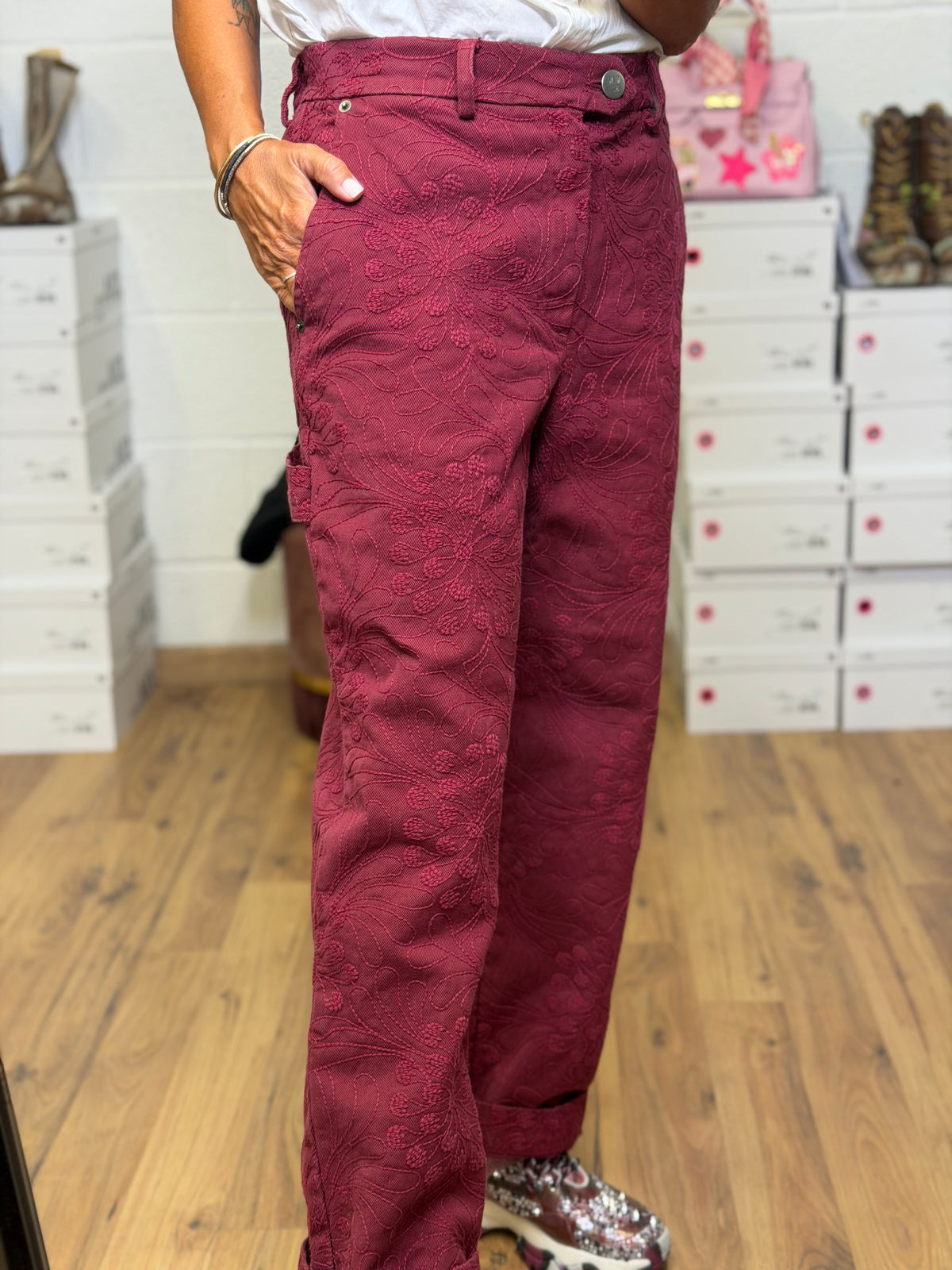 Maison crazy worker.Pantalone Worker
