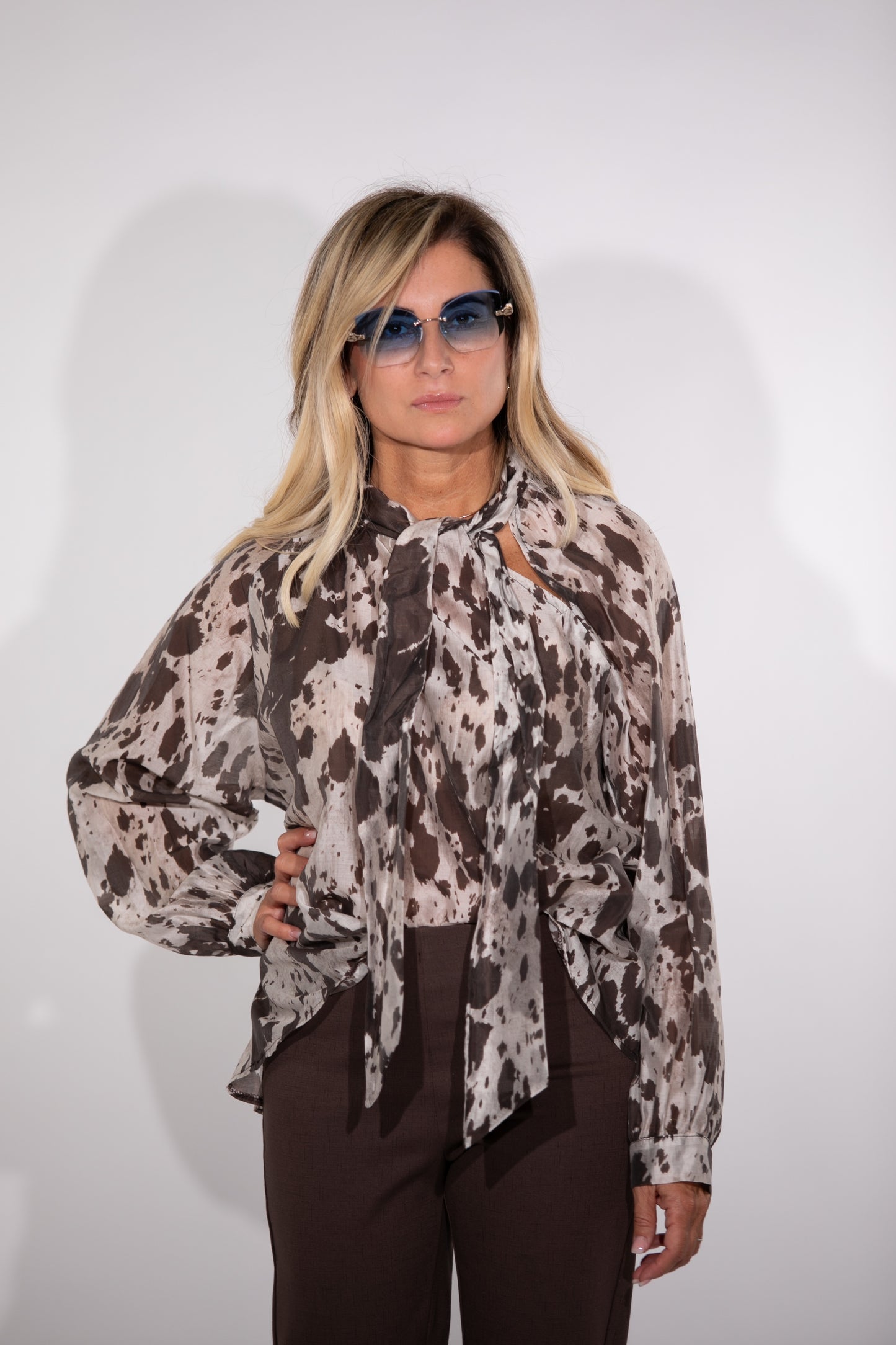 Le Streghe. Camicia maculata