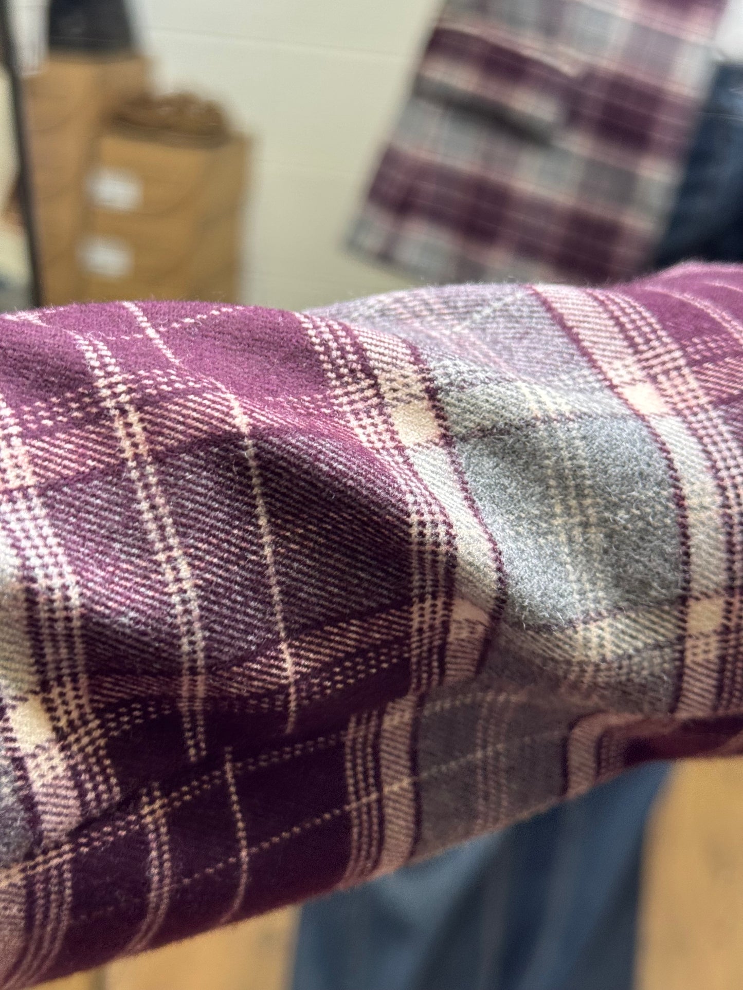 Le Streghe. Blazer check burgundy