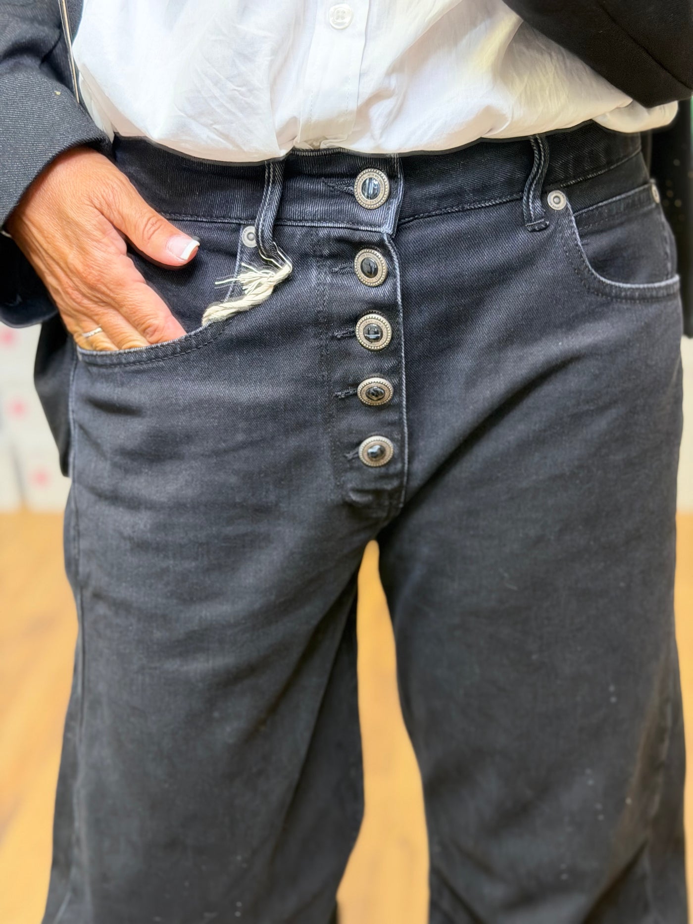 Dbsoul. Denim Balloon nero