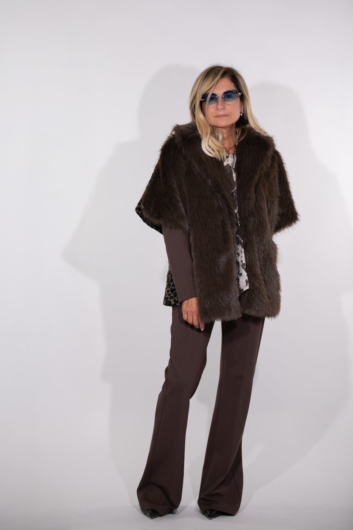Le Streghe. Gilet luxury fur