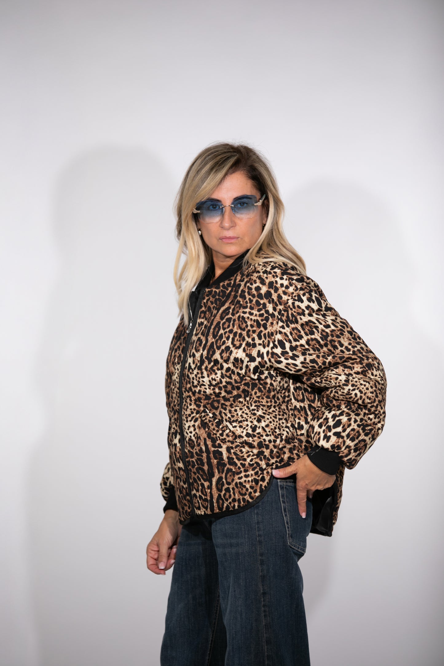 Le Streghe. Bomber maculato