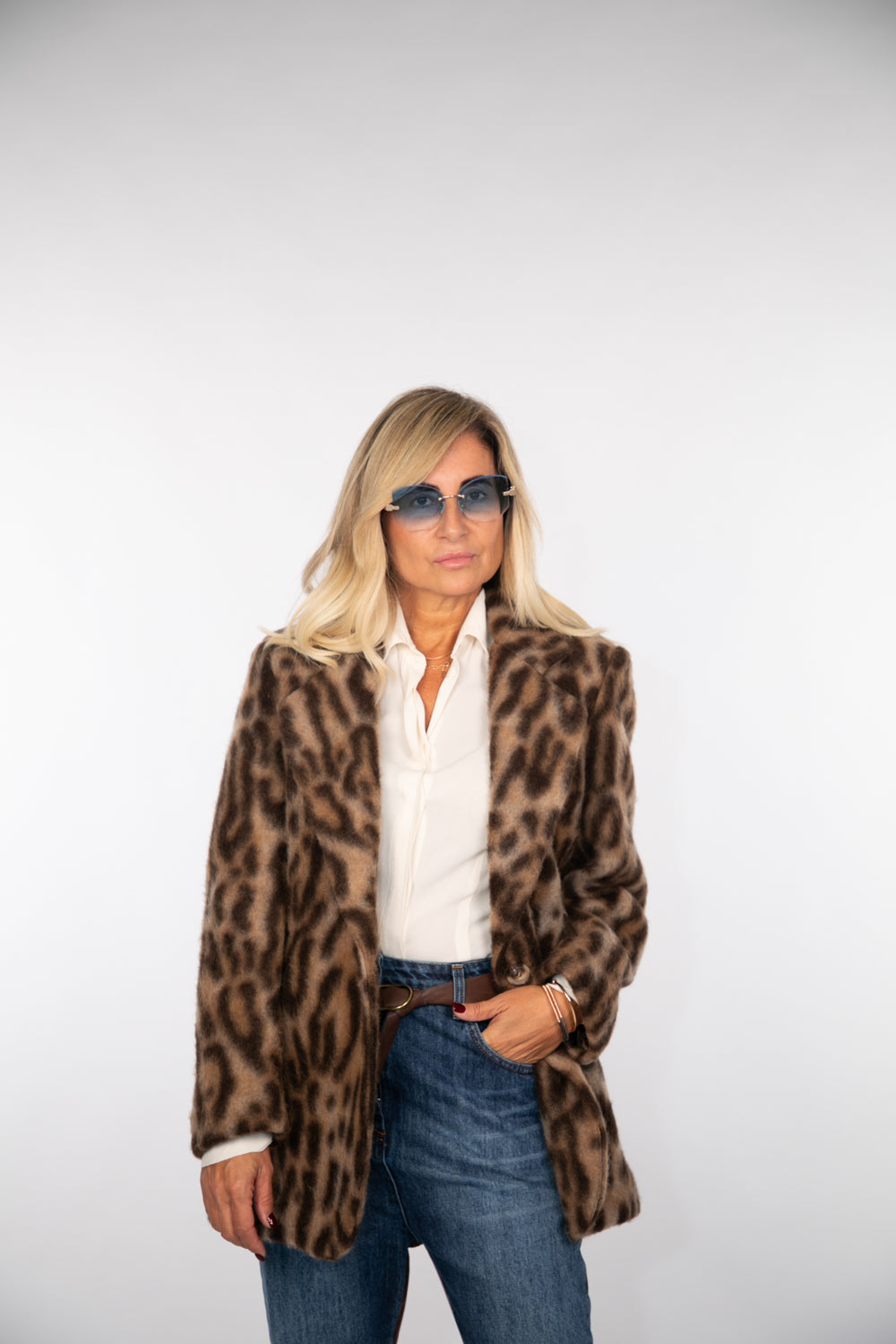 Le Streghe. Blazer animalier