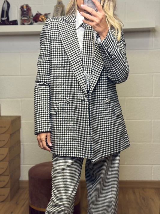 Mimi et mama. Blazer pied de poule