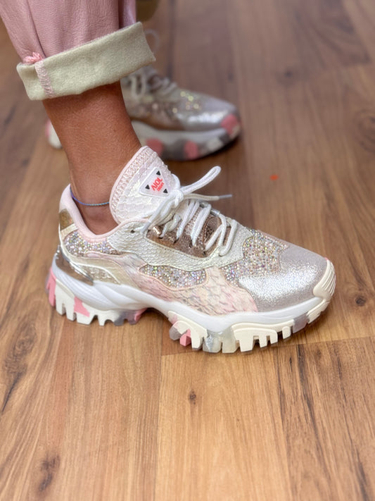 Joia Paris. Sneakers rosa