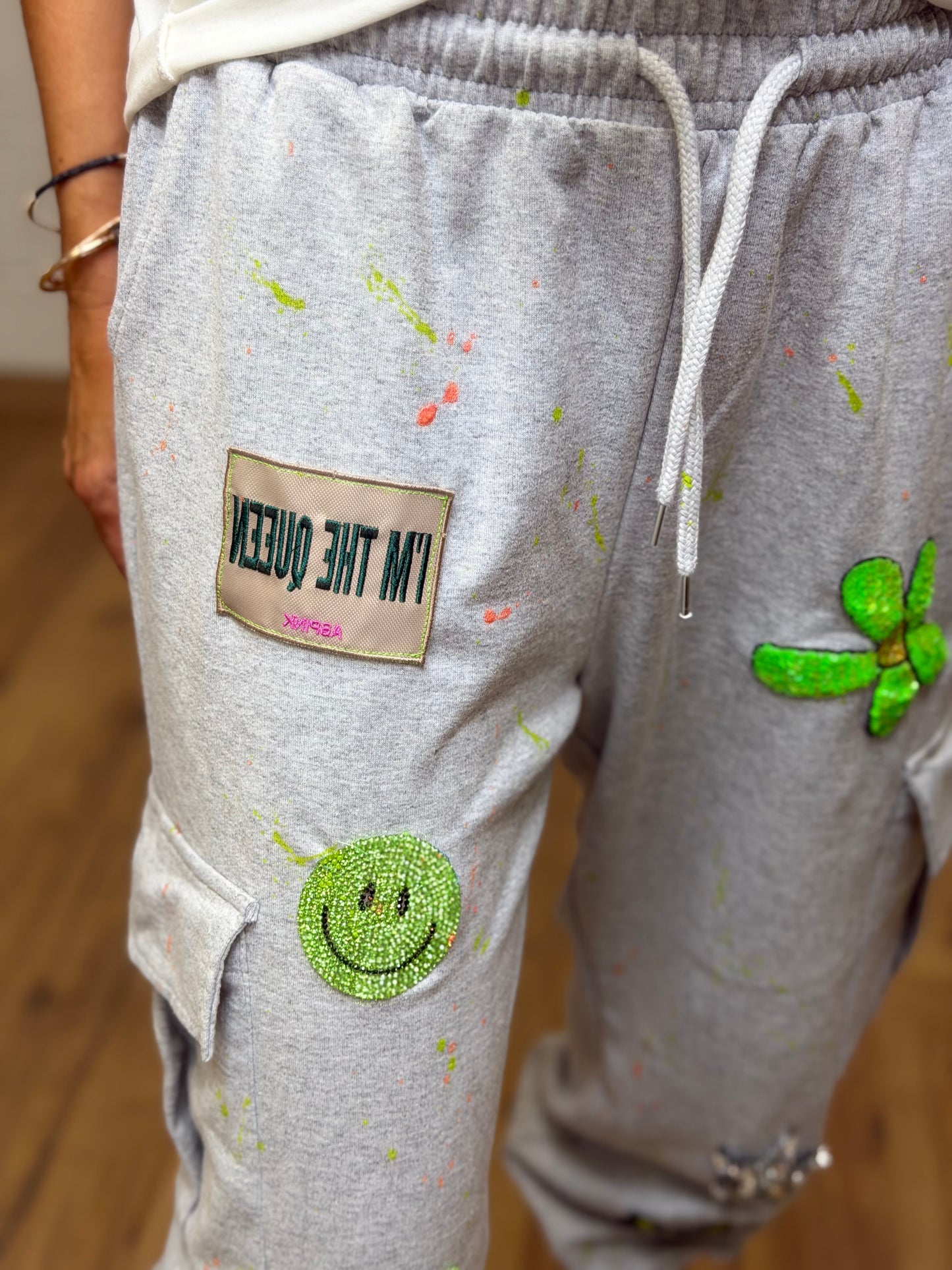 Abpink. Pantalone Cargo Jogger Custom – Pezzo Unico