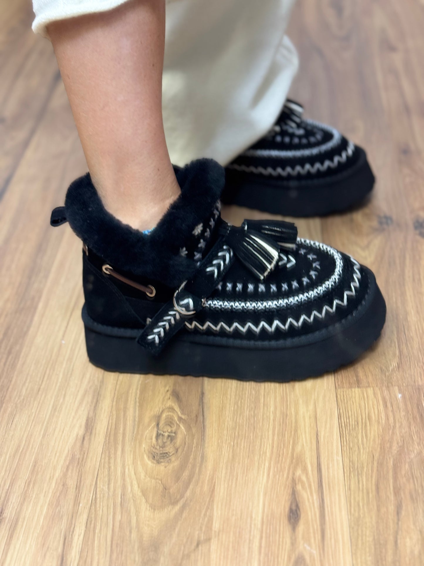 Nanku.Moon boot nero