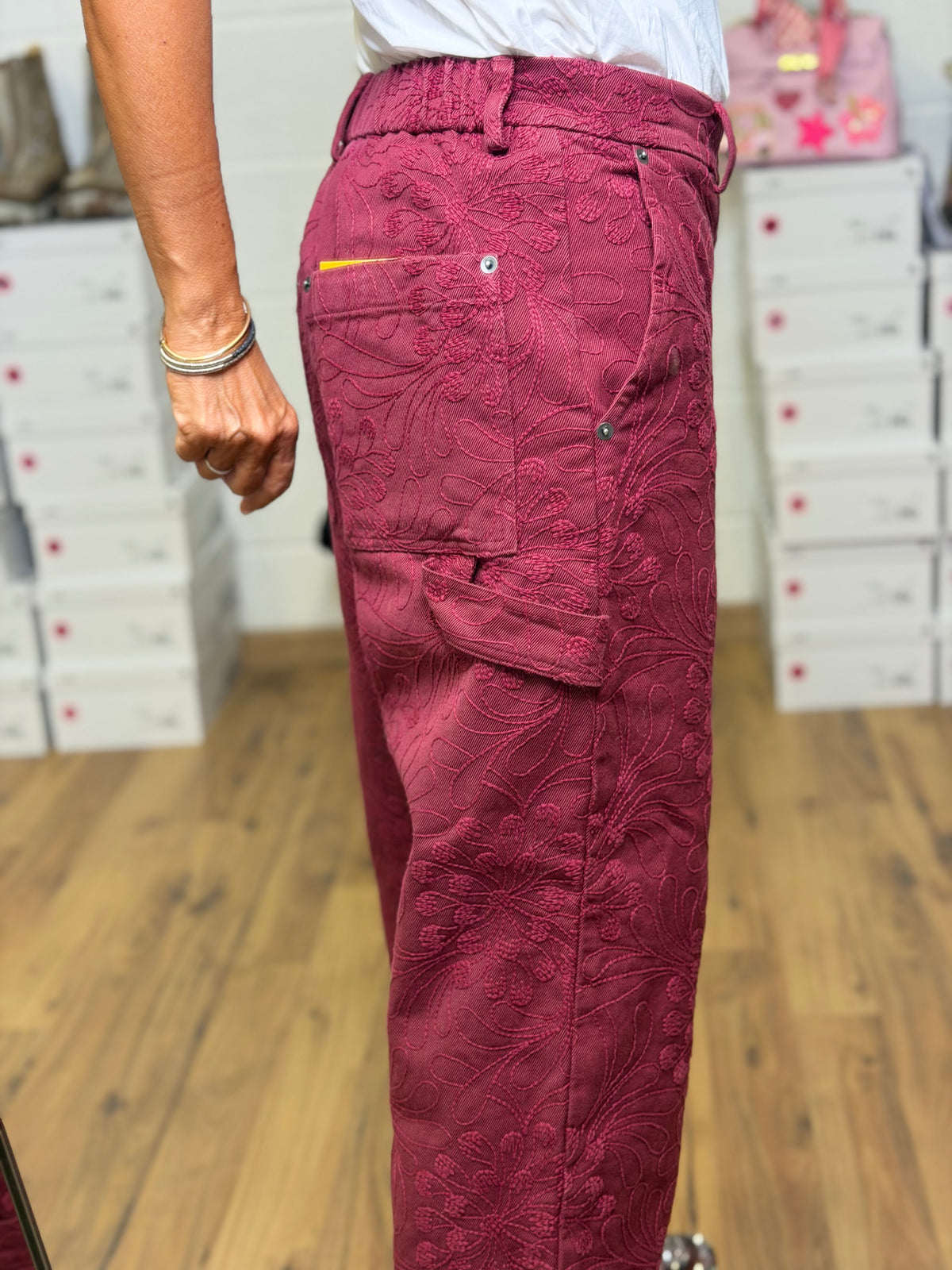 Maison crazy worker.Pantalone Worker