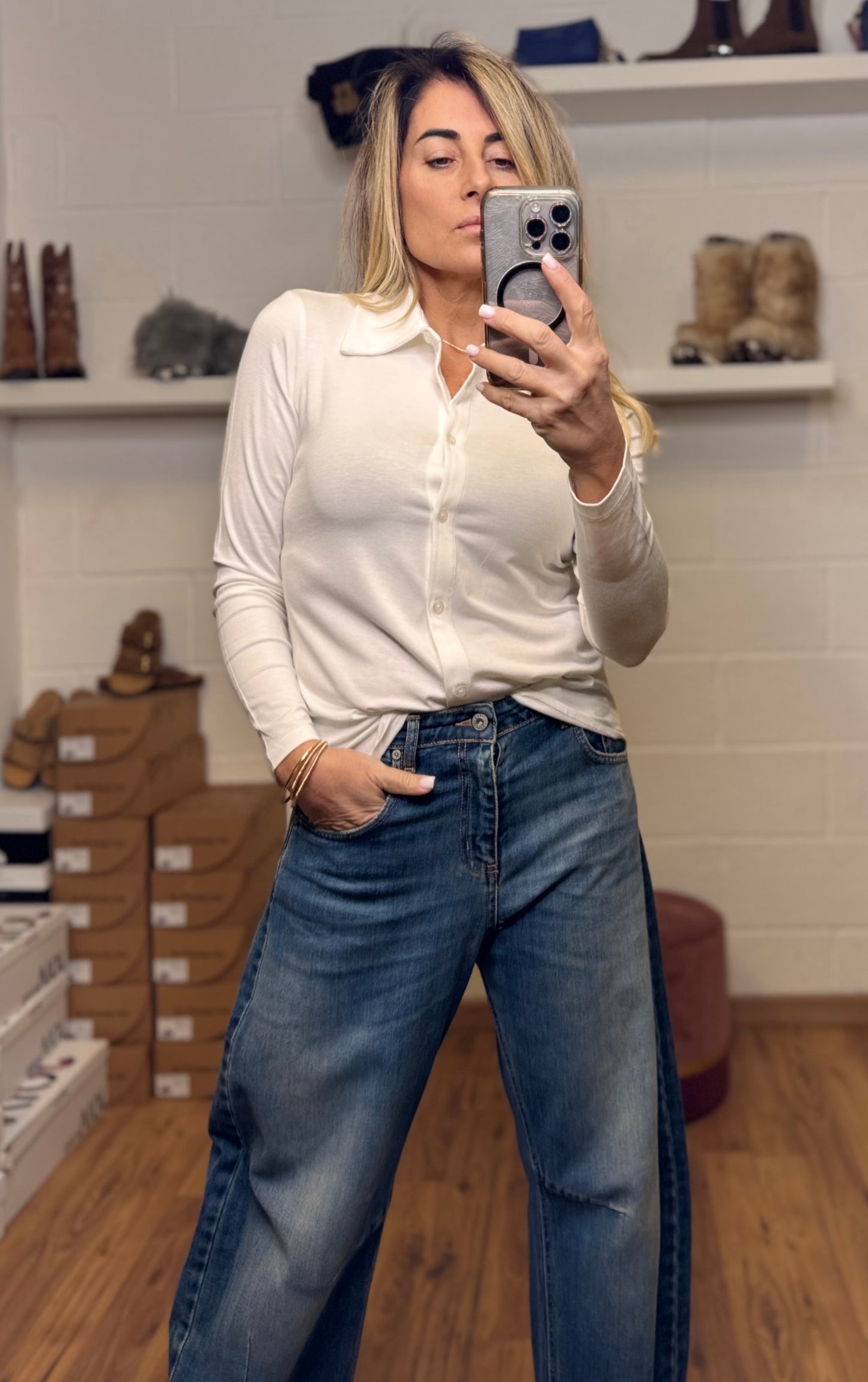 Dixie. Camicia in viscosa