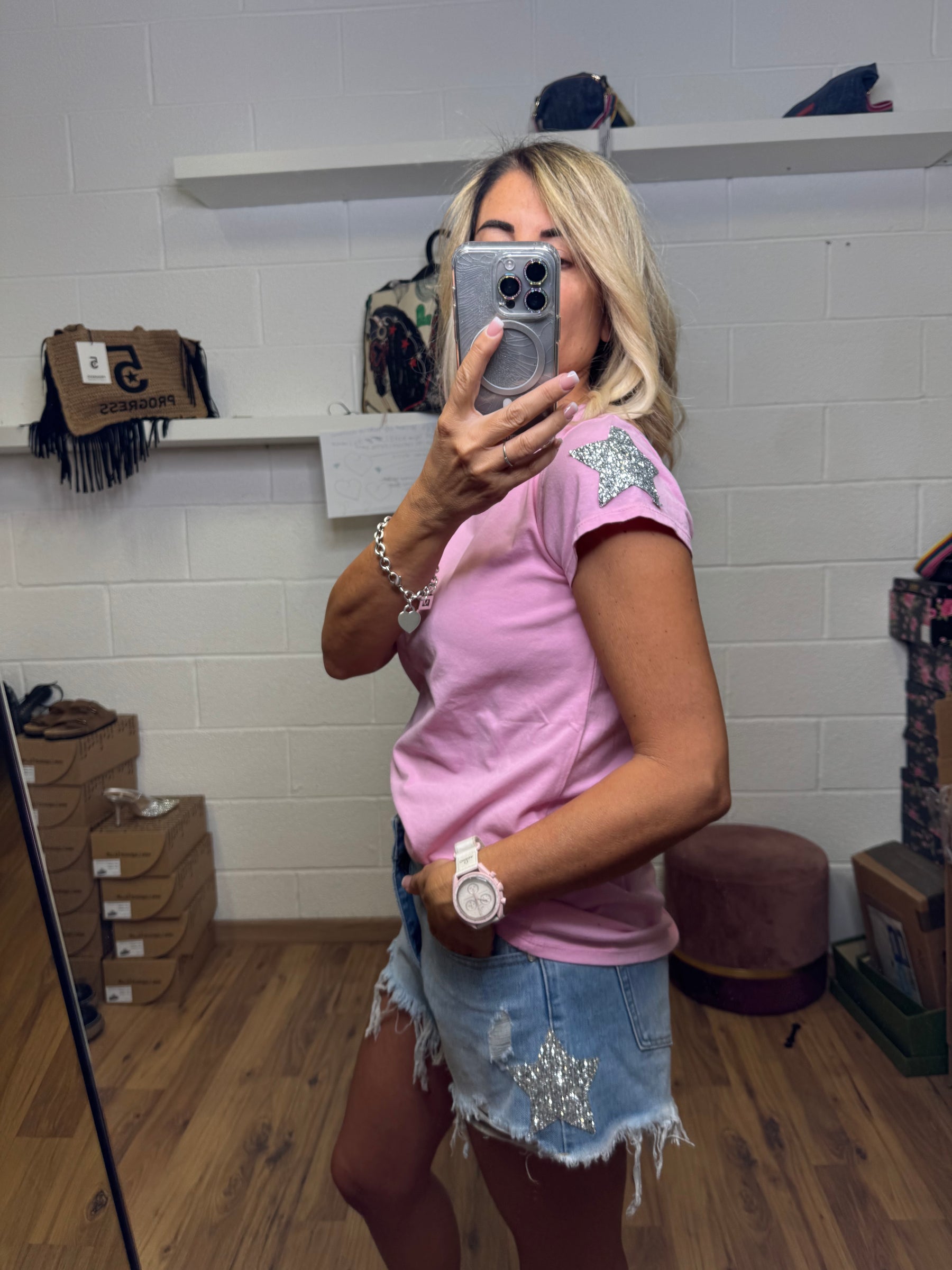 Mimi et mama. T-shirt Rosa-30%