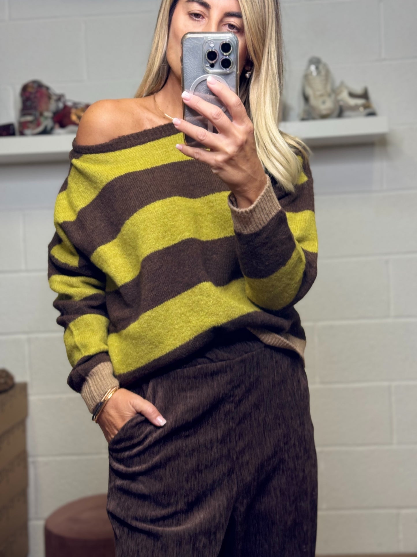 Le Streghe. Pull cioccolato e lime