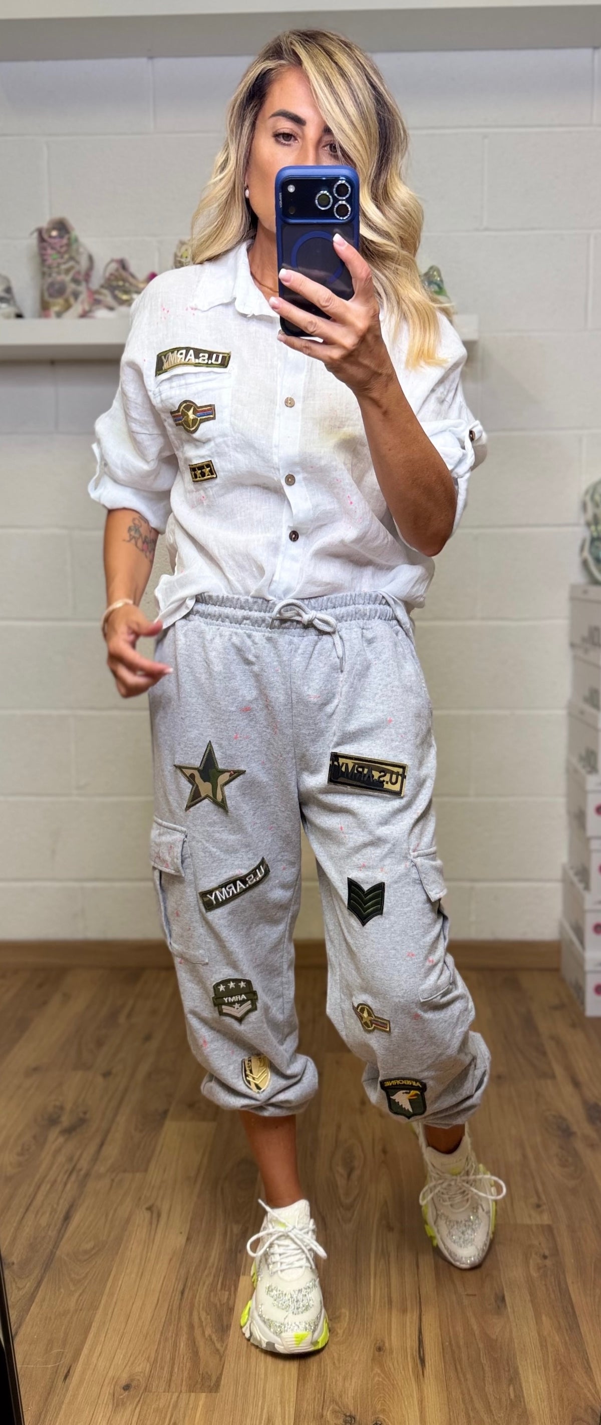 Abpink. Pantalone Cargo Jogger
Custom - Pezzo Unico-50%