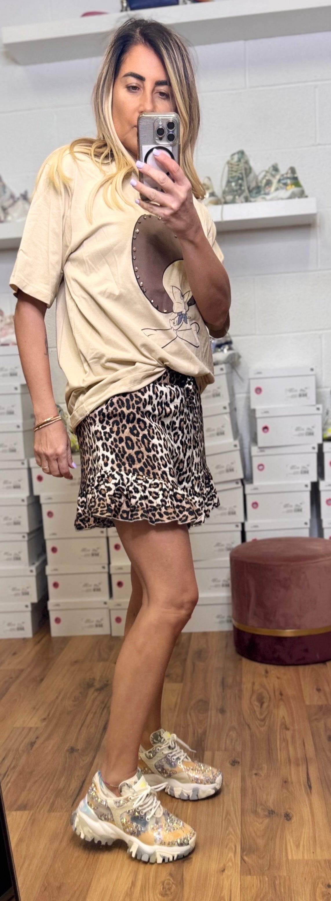 Front Street. Shorts animalier