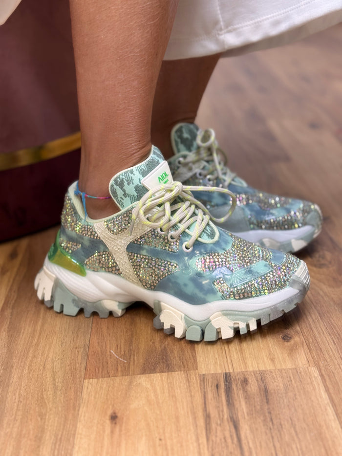 Joia Paris.Sneakers verde-40%