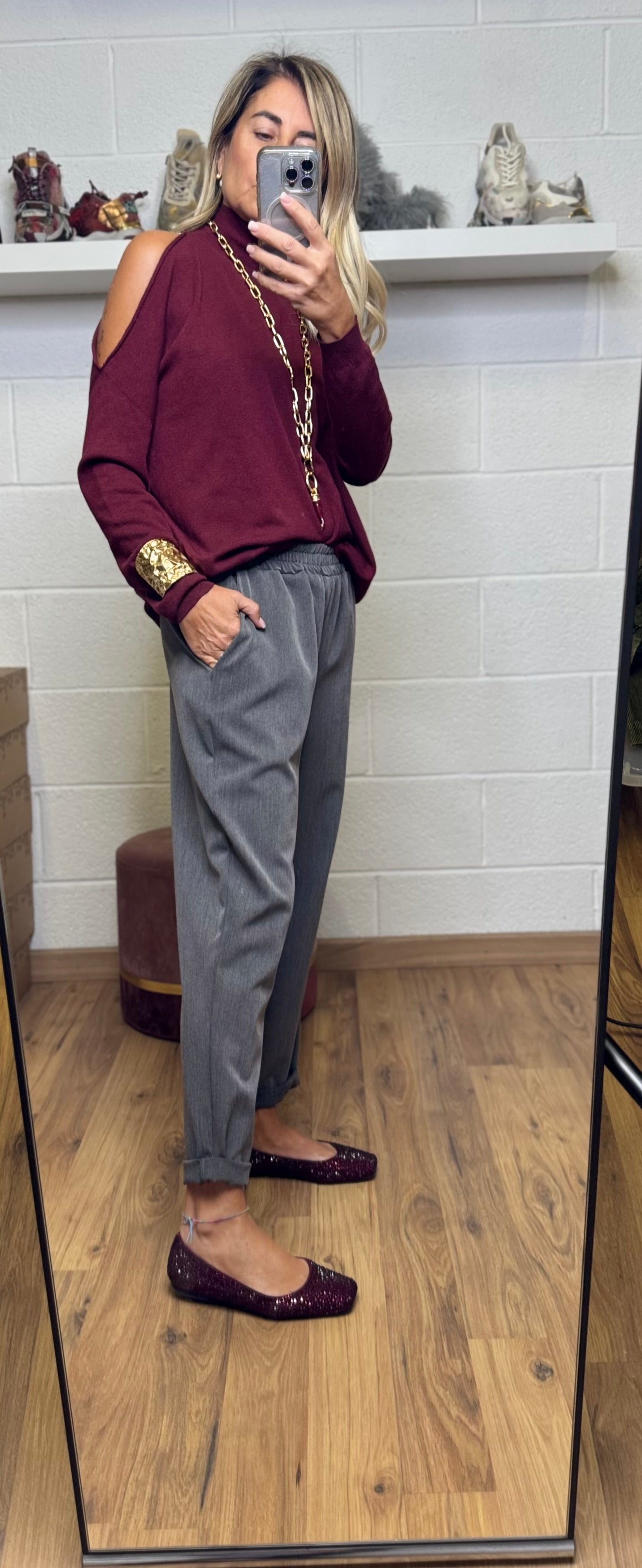 Le Streghe. Jogger Grigio