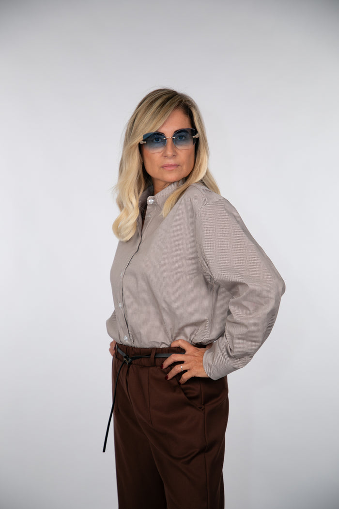 Le Streghe. Camicia in cotone-60%