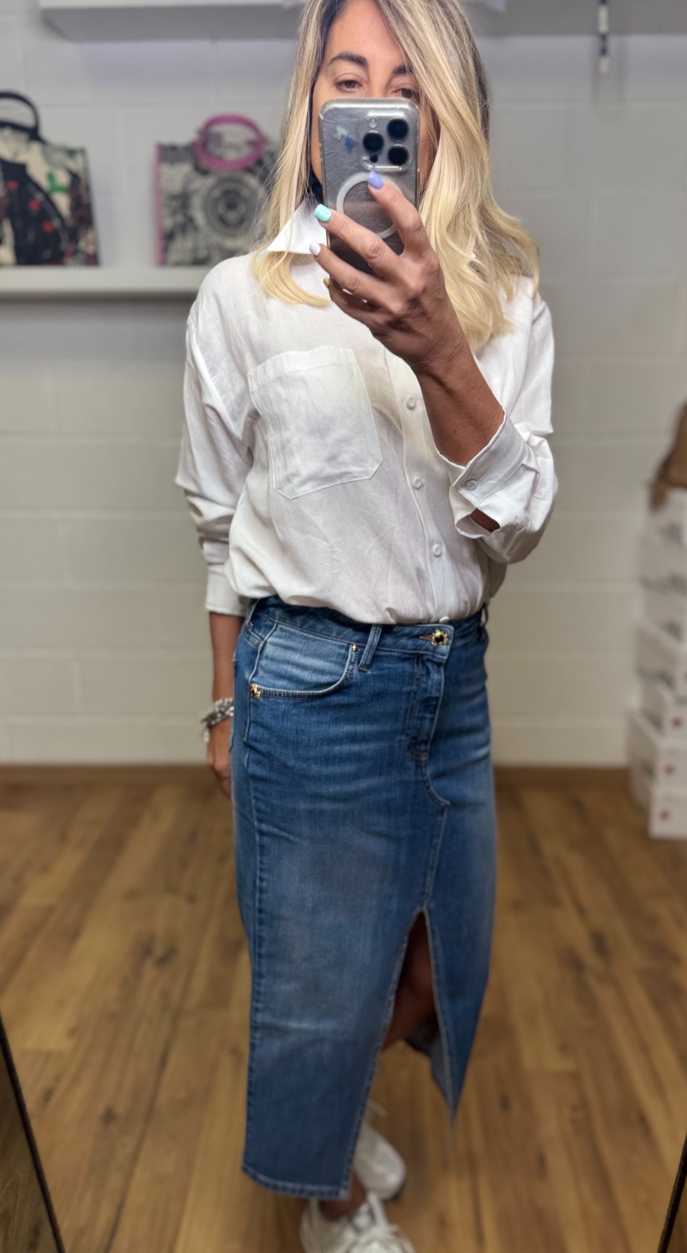 Front Street. Camicia in lino