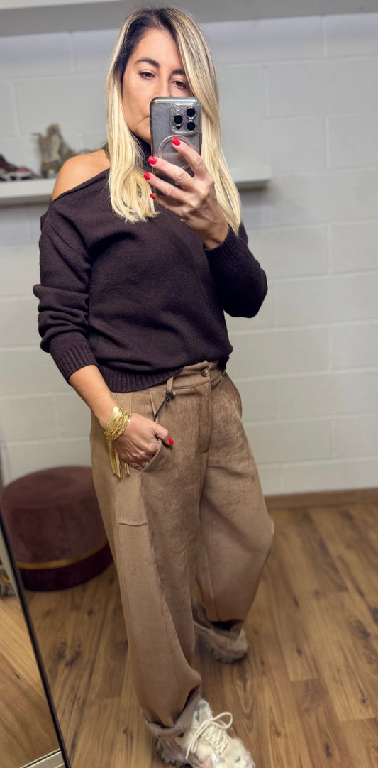 Le streghe. Pull cioccolato