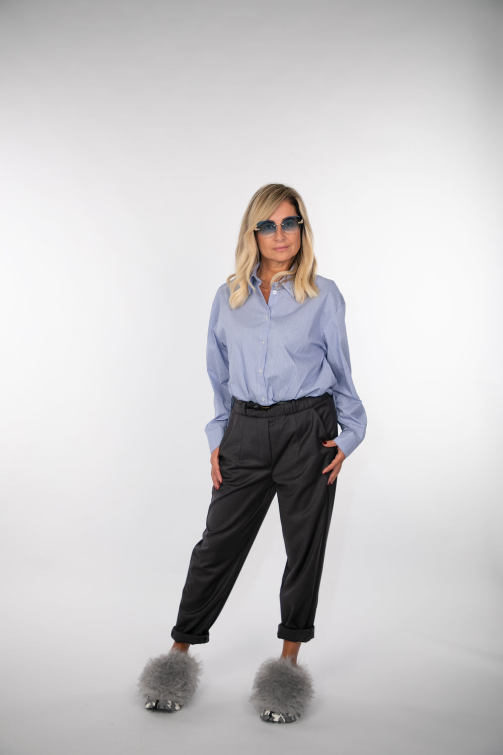 Le Streghe. Pantalone grigio