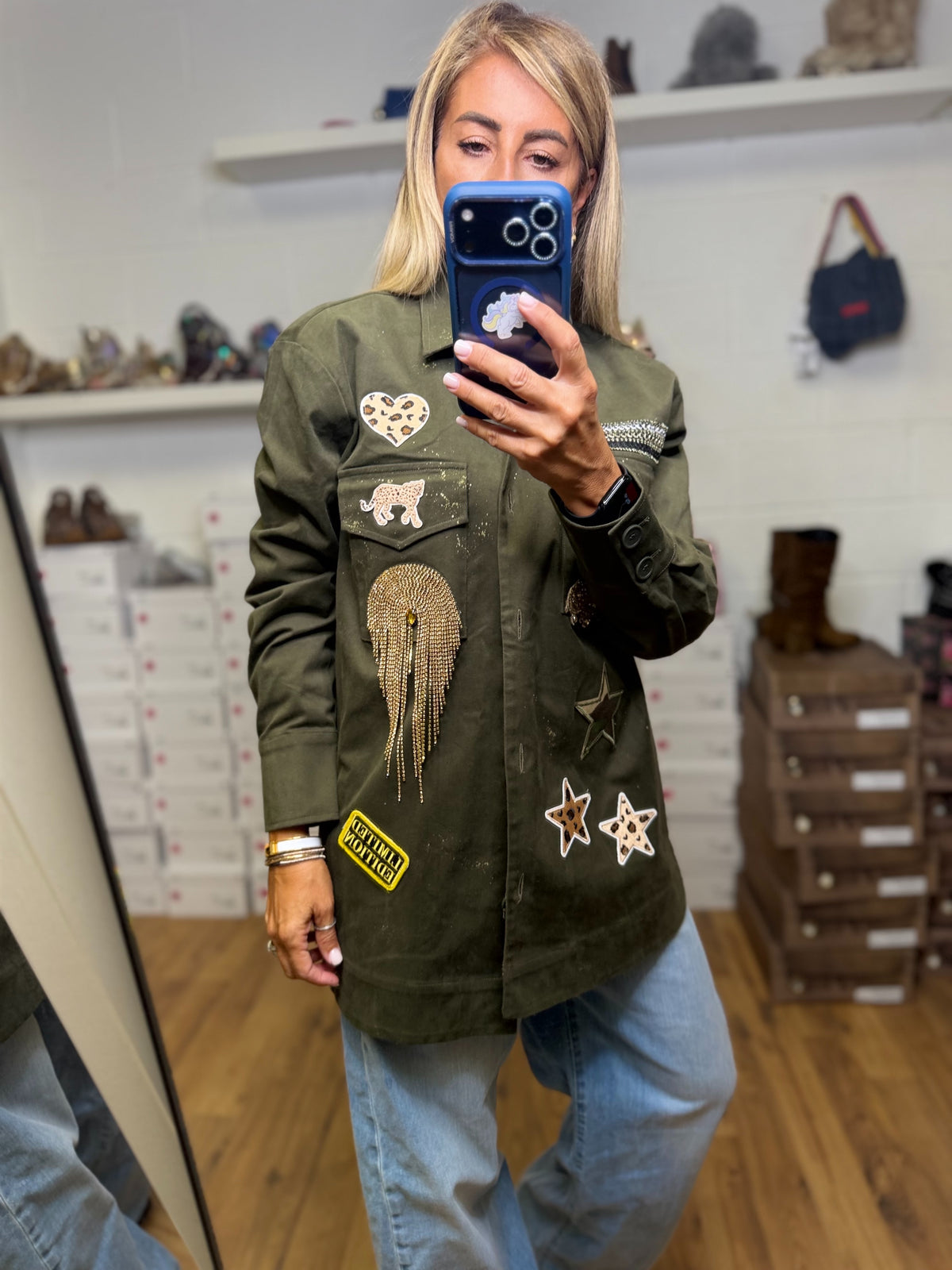 Abbink. Giacca Camicia Charlotte – Wild Leo