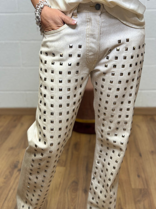 Rossano Perini. Denim panna