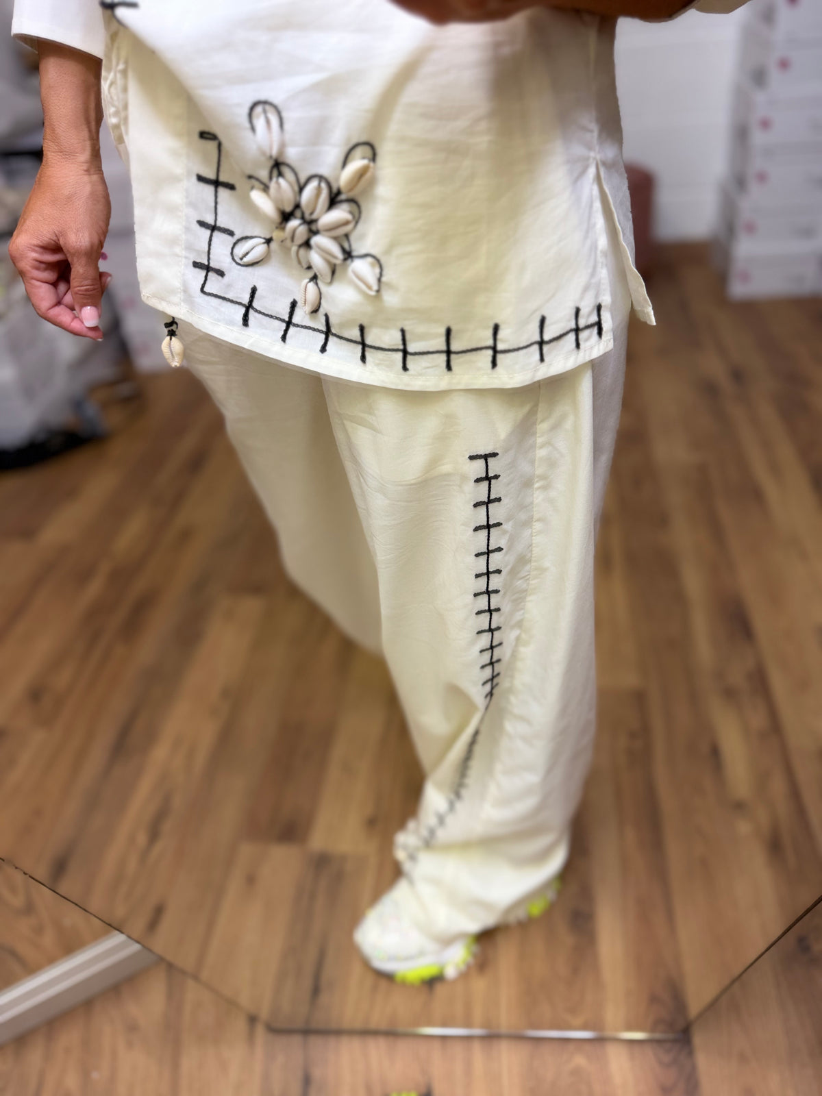 Front Street. Camicia conchiglia -50%
