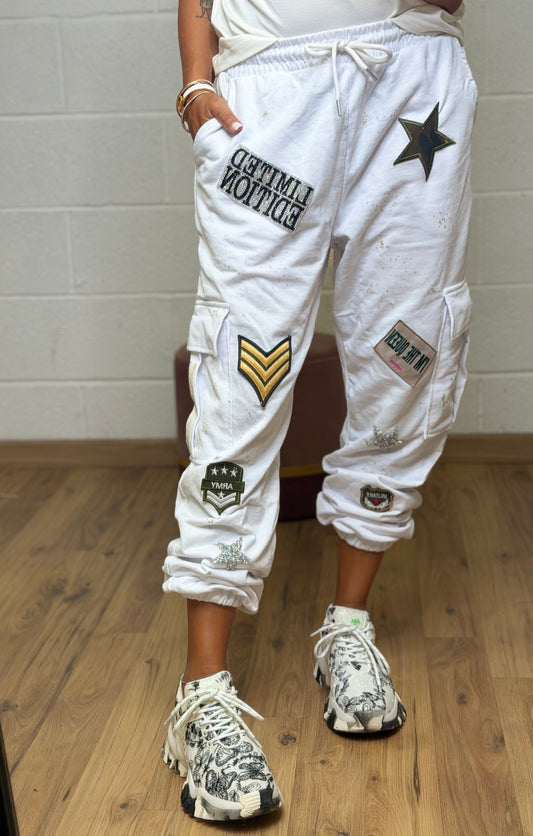 Abpink. Pantalone Cargo Patch – Edizione Esclusiva -20%