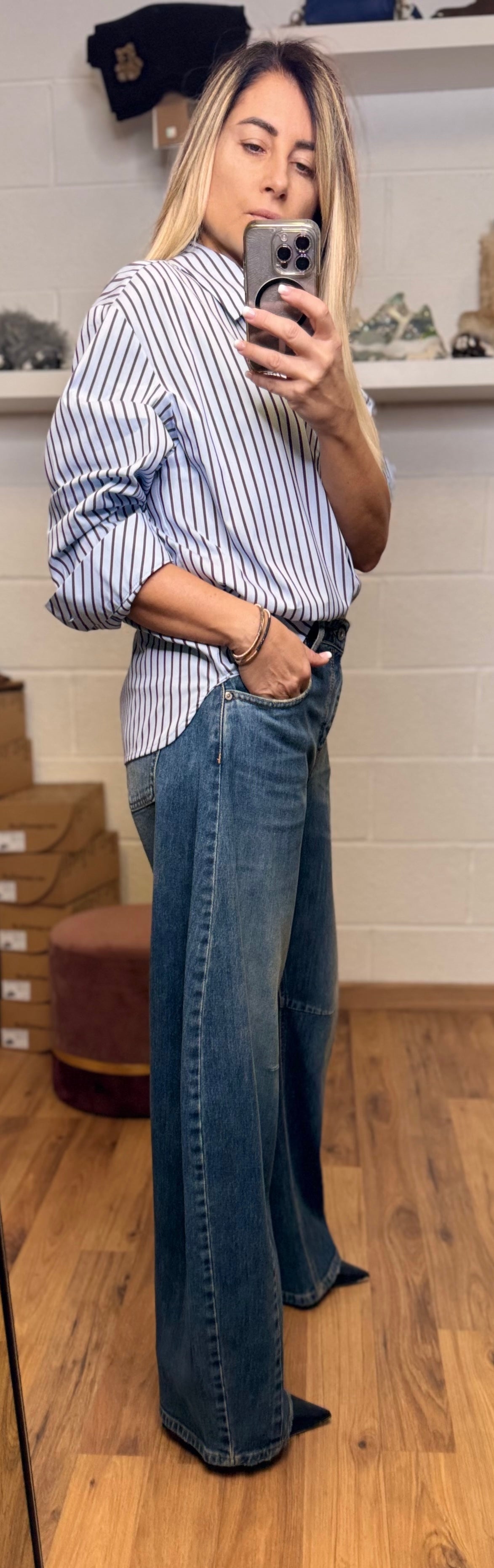 Le streghe. Camicia a righe