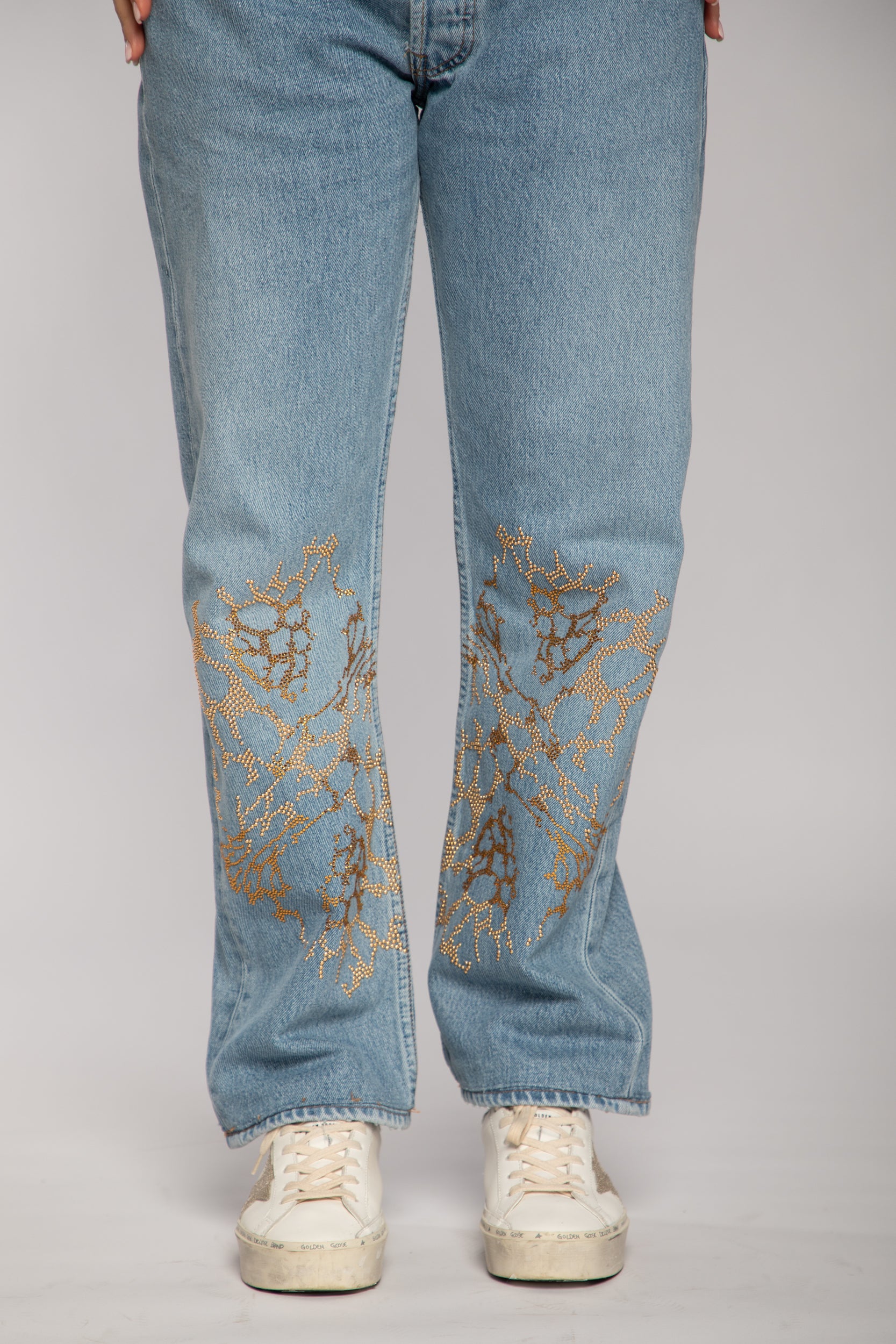 5 Progress. Denim con Swarovski-70%