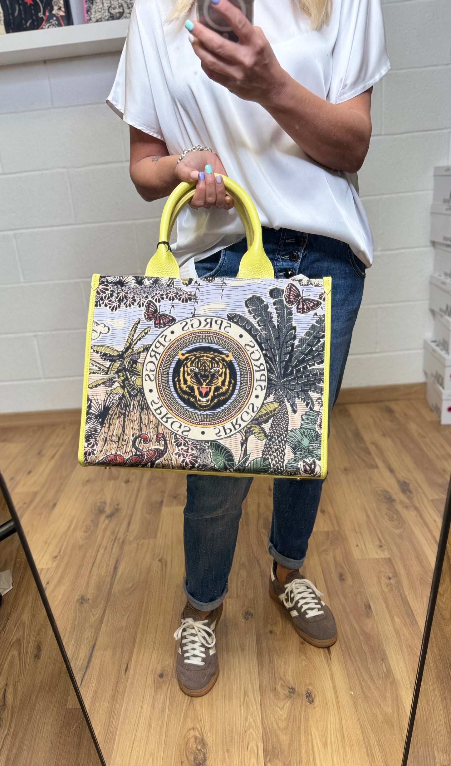 5 Progress. Tote Eden garden multicolor