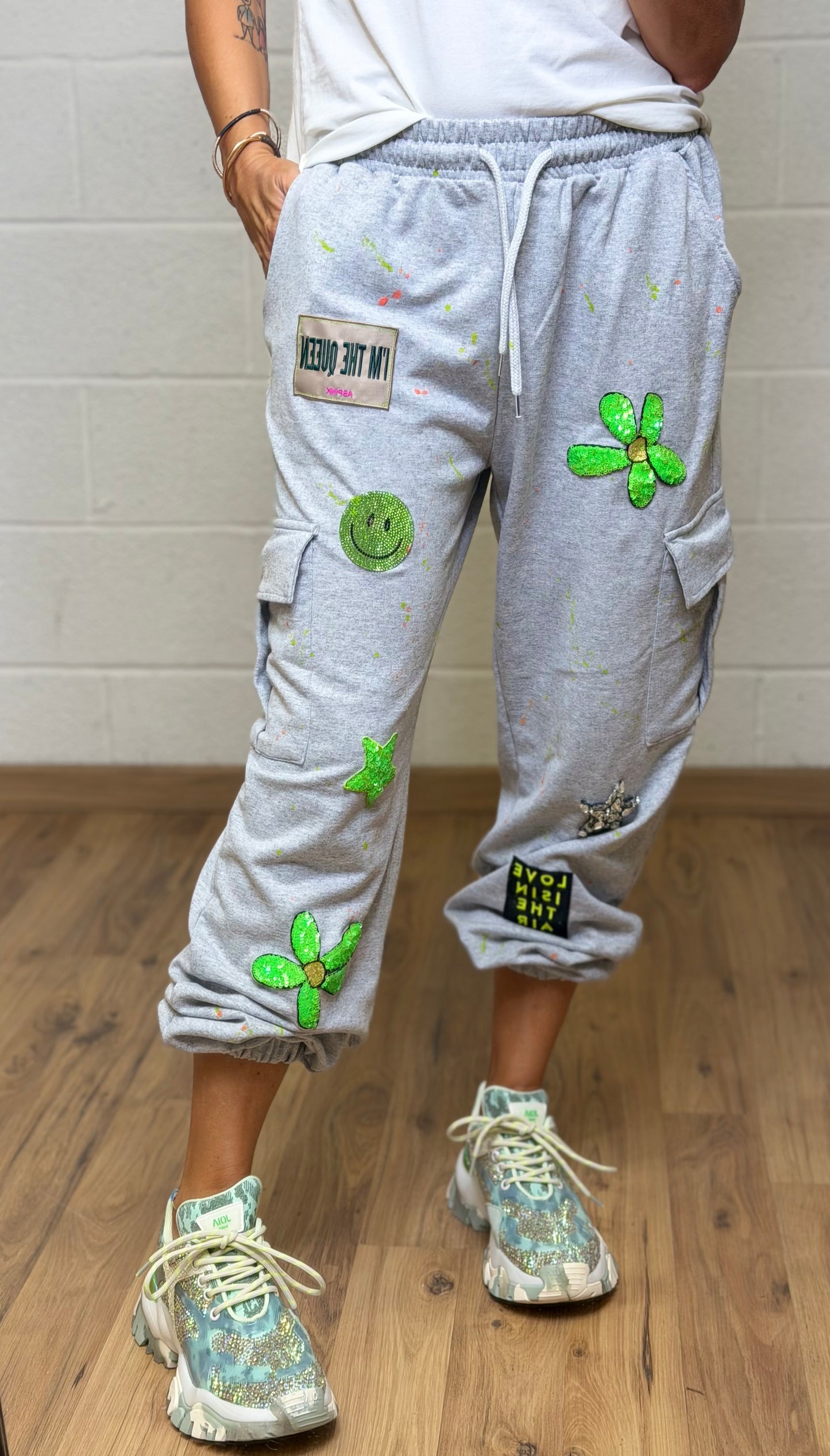 Abpink. Pantalone Cargo Jogger Custom – Pezzo Unico
