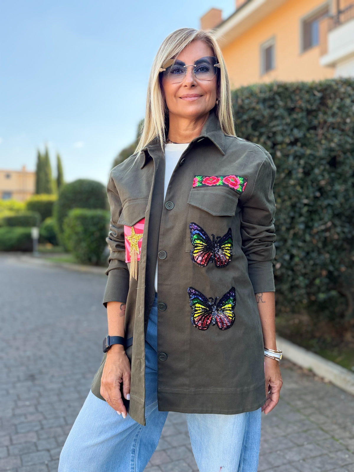Abpink. Charlotte farfalle