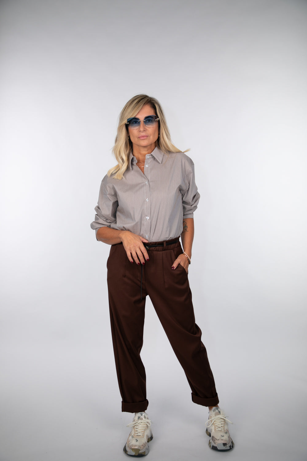 Le Streghe. Pantalone cioccolato