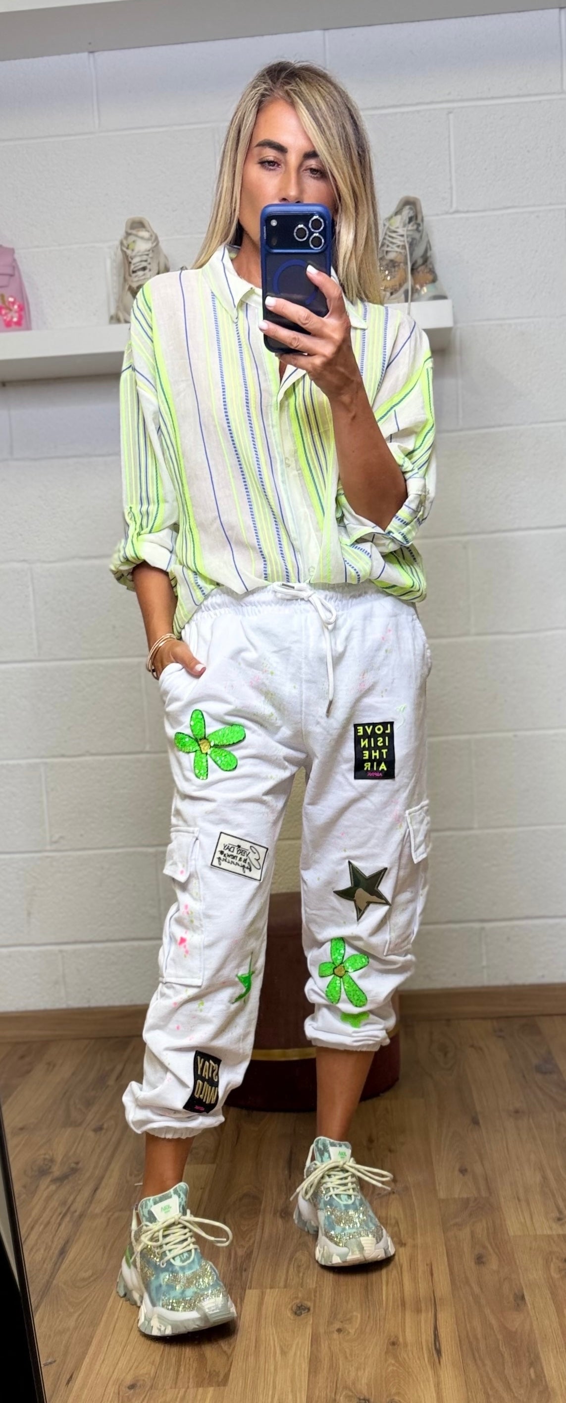 Abpink. Pantalone Cargo Patch – Edizione Esclusiva