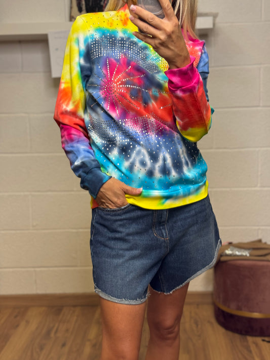 11loveisglamour. Felpa tie-dye-60%