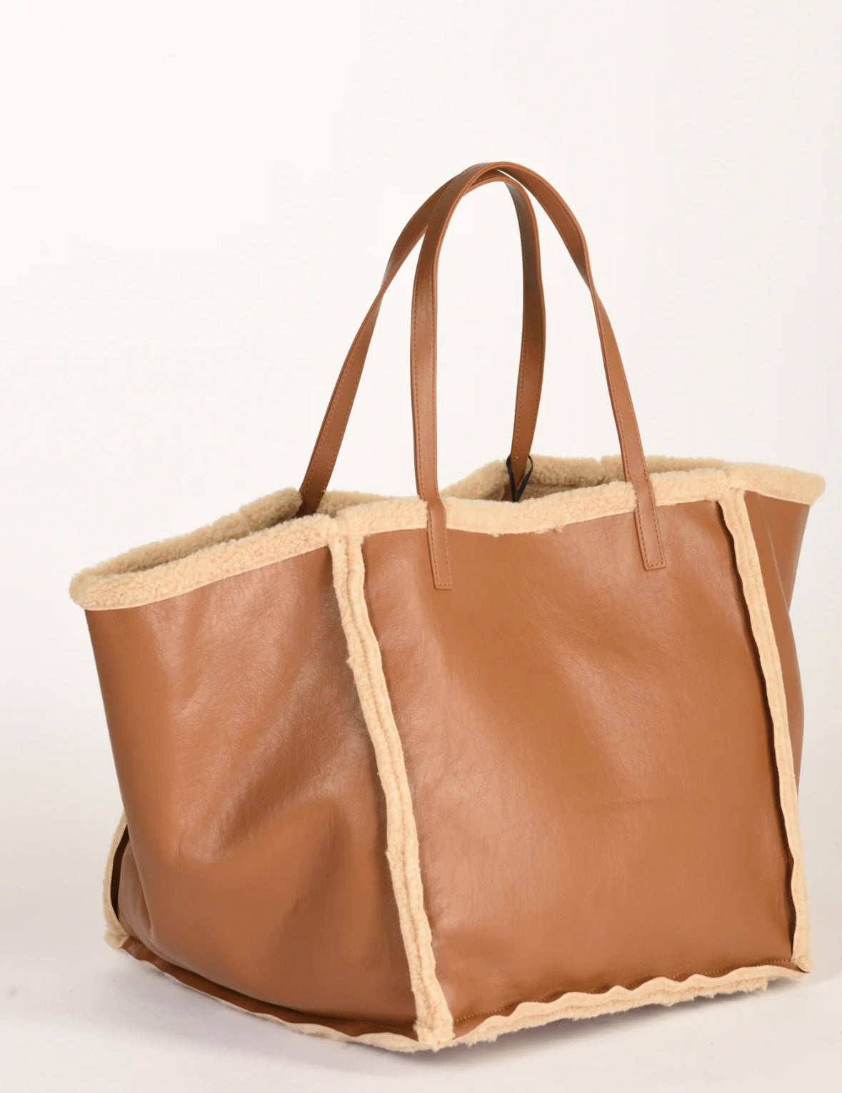 Rue Madam. Borsa Vermont marrone e beige