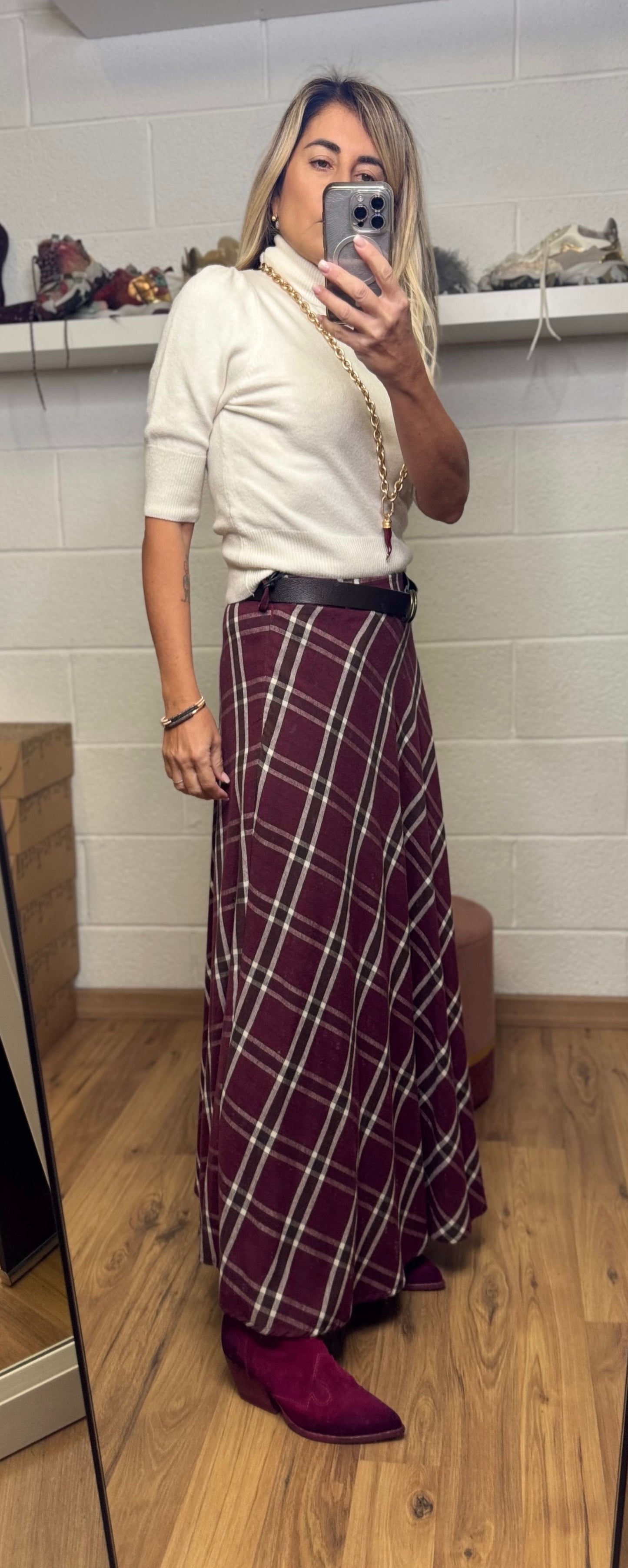 Le Streghe. Gonna a ruota