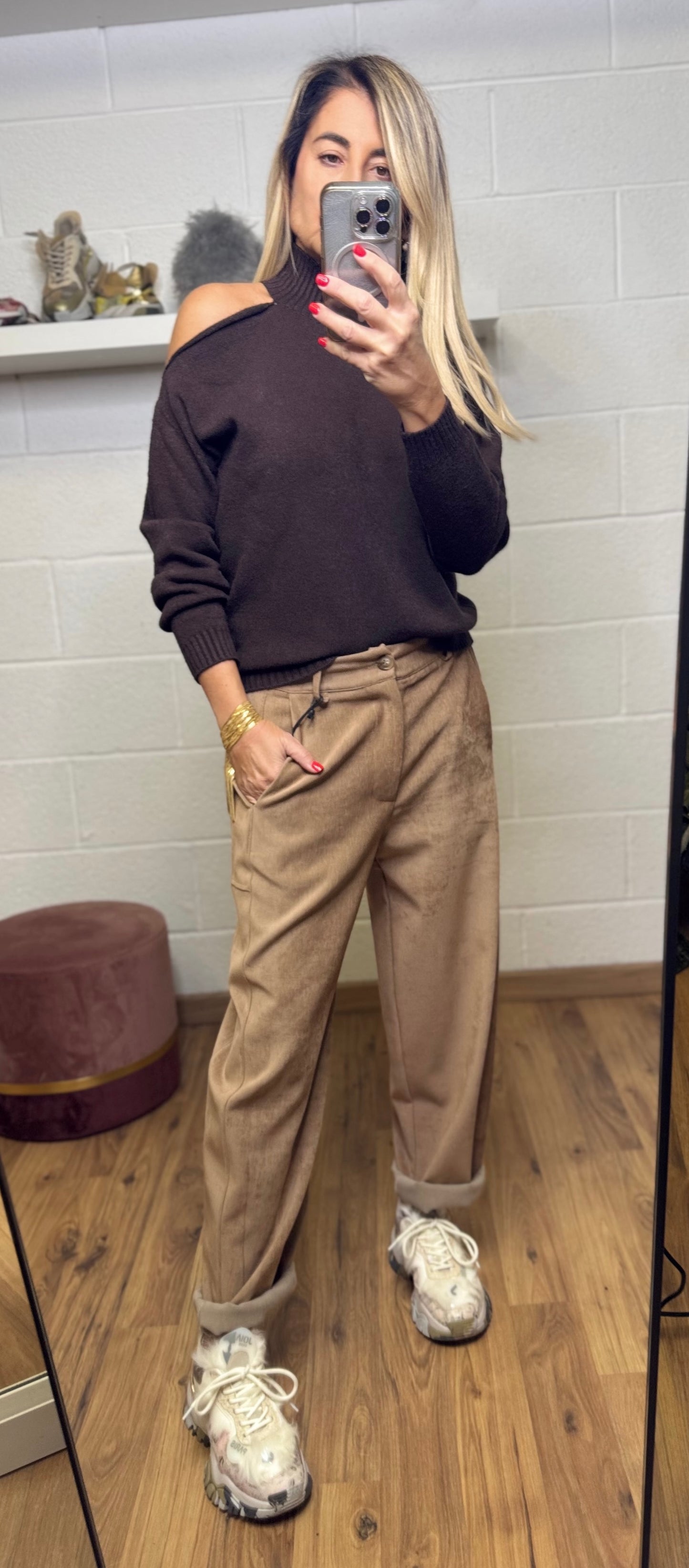 Le streghe. Pull cioccolato-50%