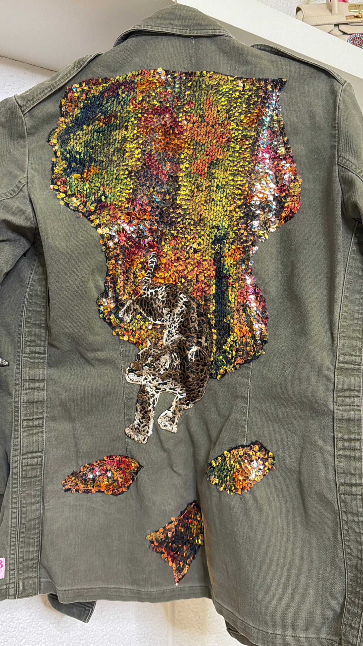 ABpink.Verdina Jungle Sequin