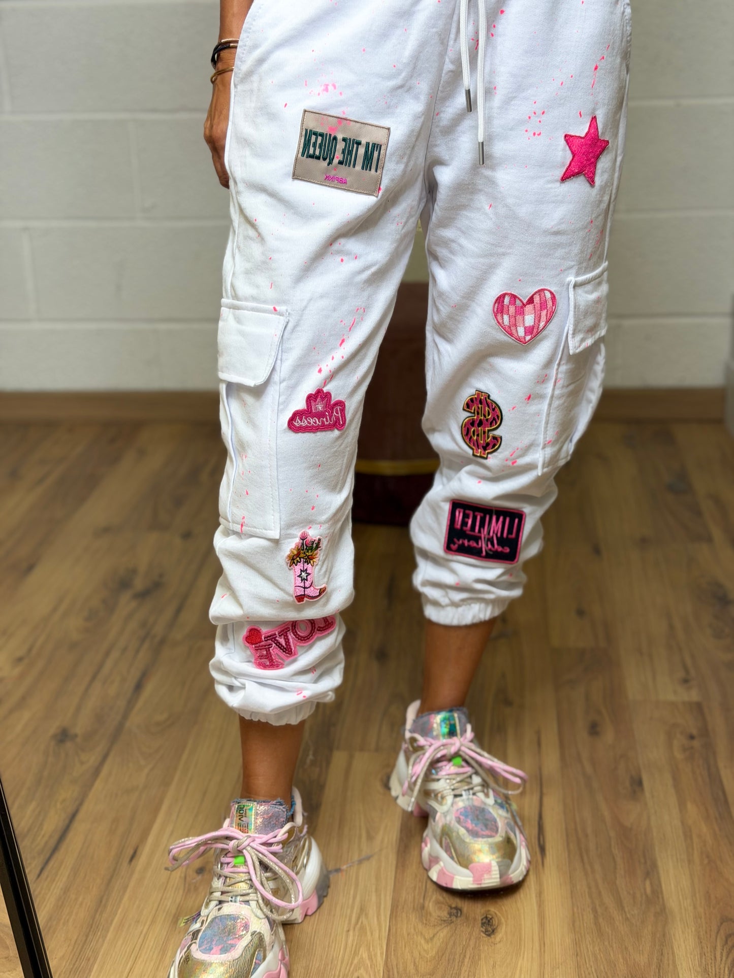 Abpink. Pantalone Cargo Patch – Edizione Esclusiva