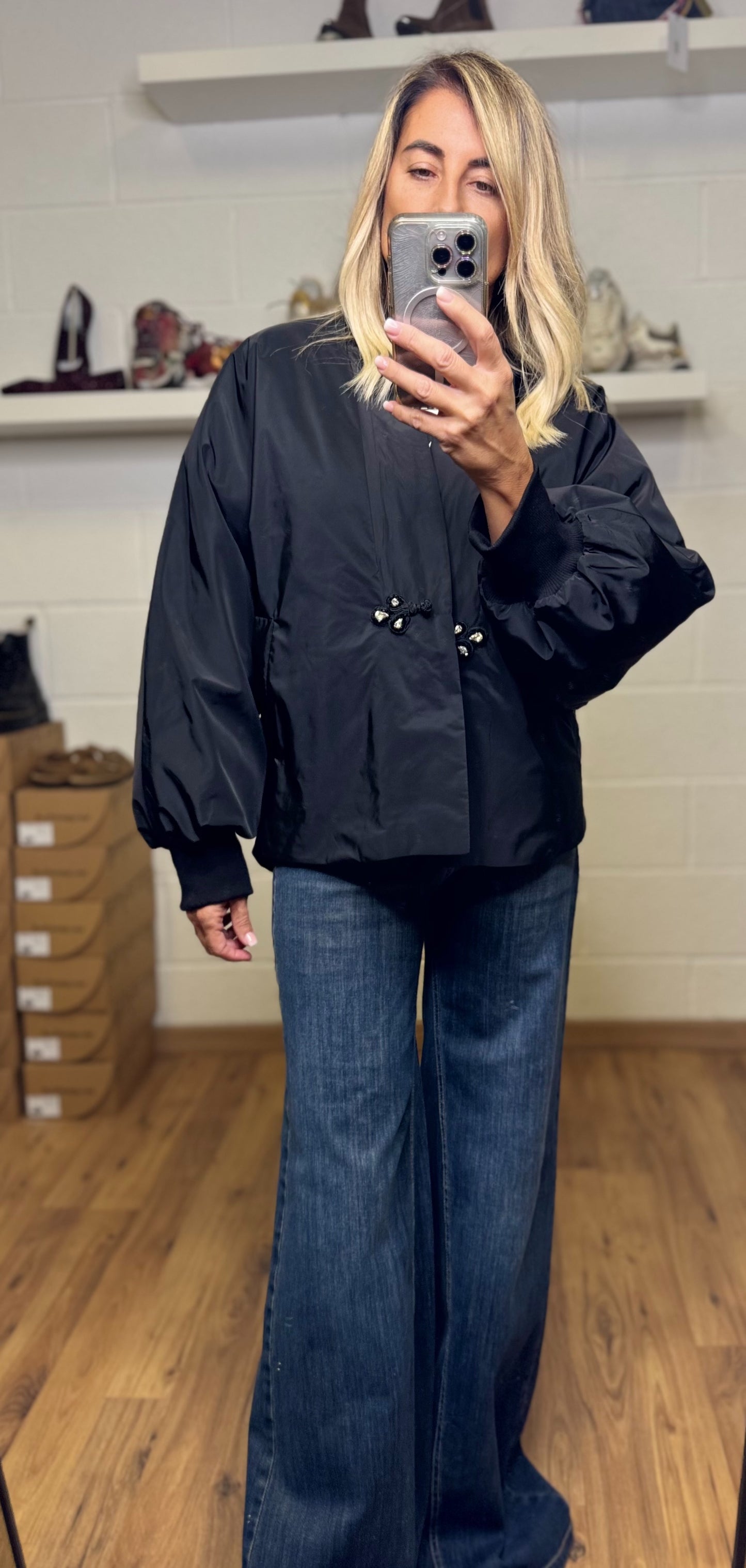 Le Streghe. Bomber nero