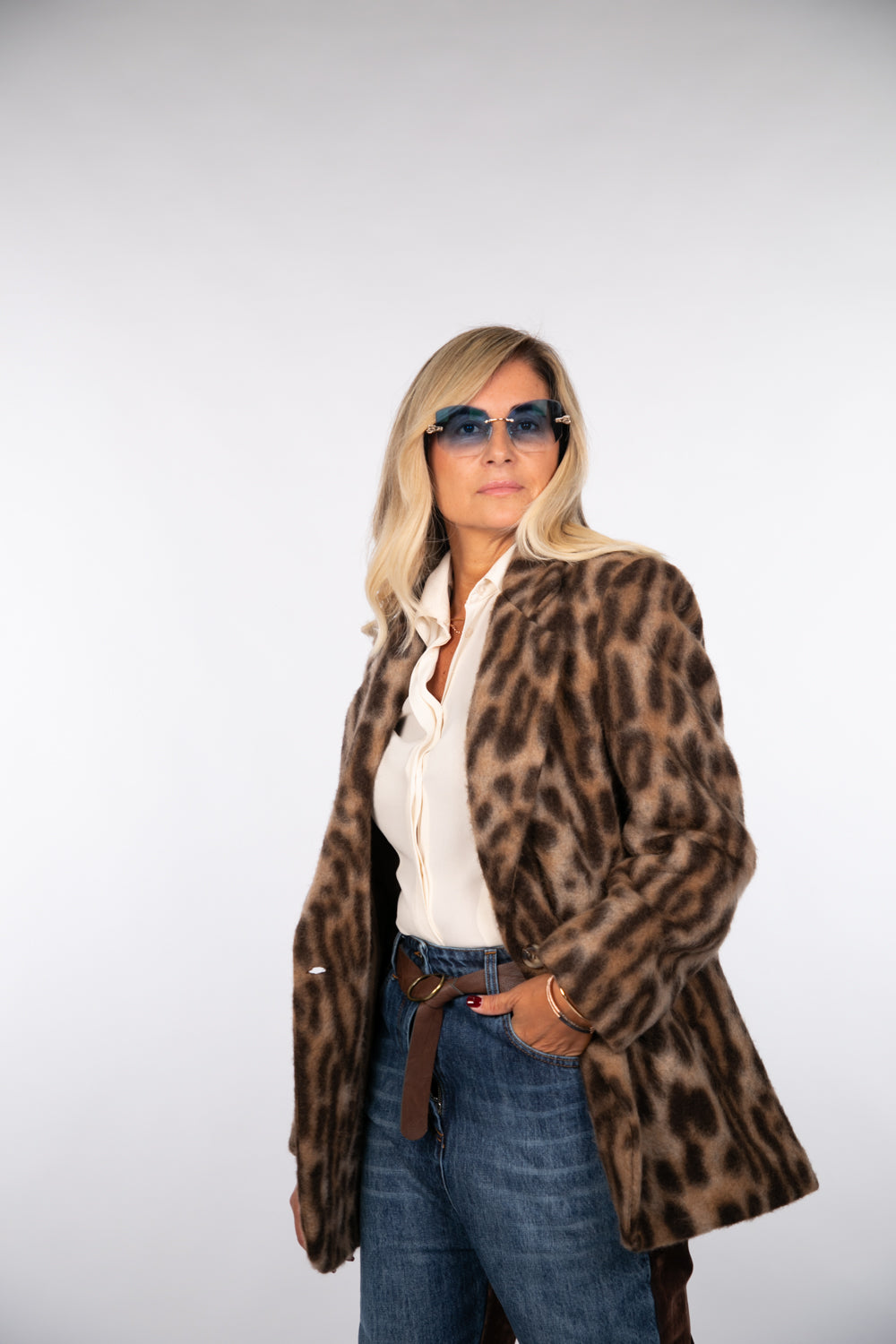 Le Streghe. Blazer animalier