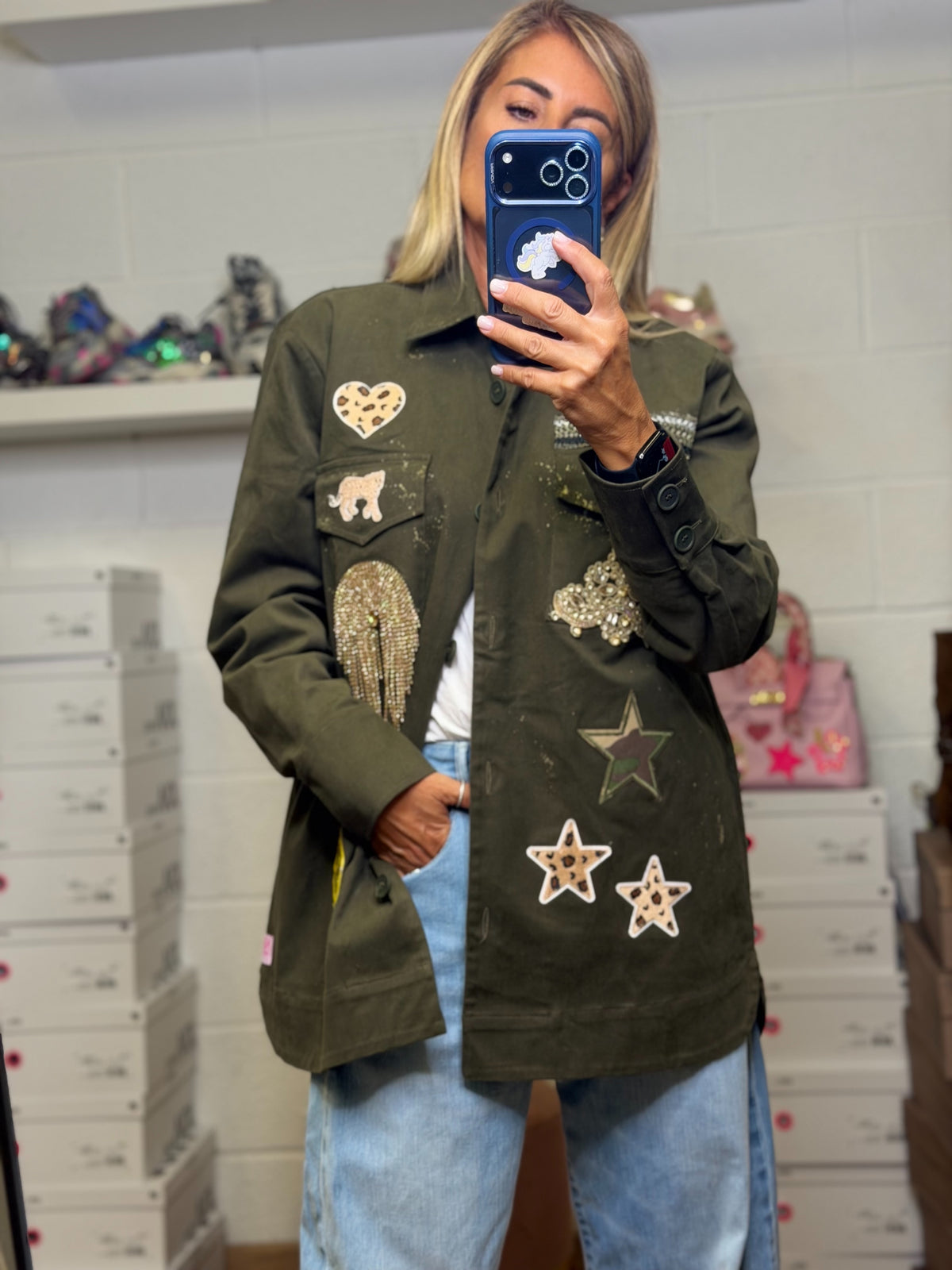 Abbink. Giacca Camicia Charlotte – Wild Leo