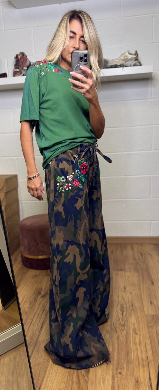 Front Street. Panta camouflage