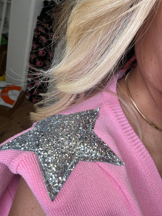 Mimietmama. Gilet rosa