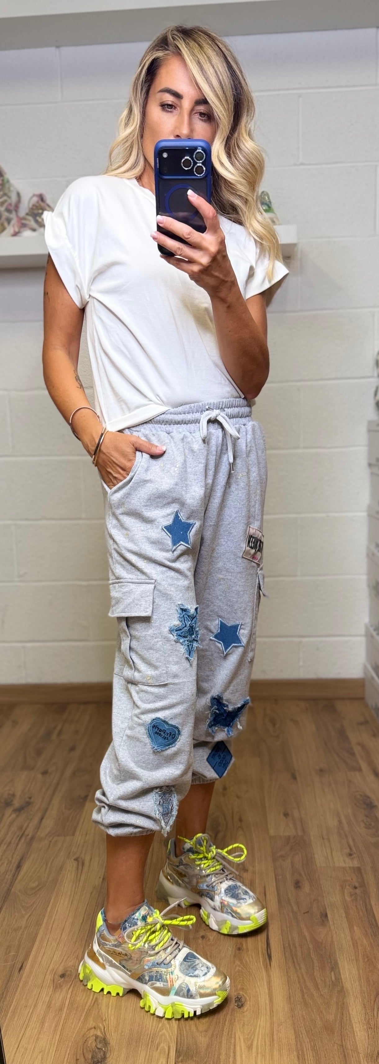 Abpink. Pantalone Cargo Jogger Custom – Pezzo Unico