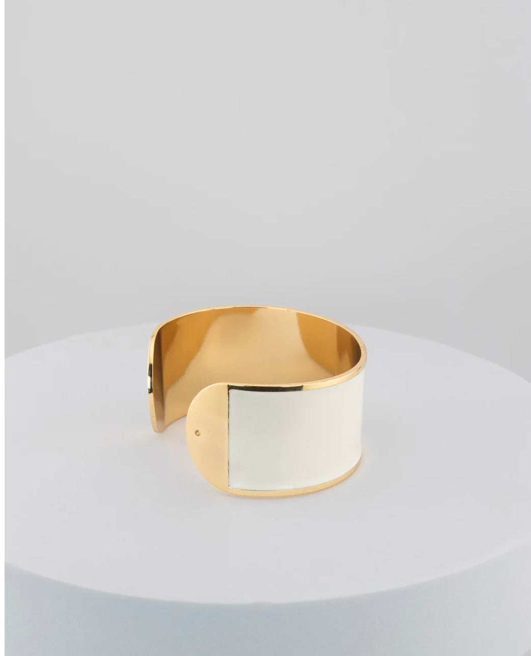 Marri Cortona. Bracciale smalto L colore latte