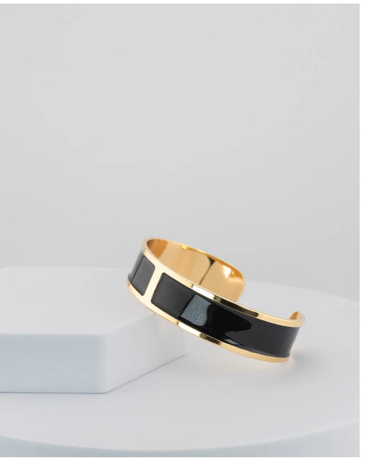 Marri Cortona. Bracciale smalto M black