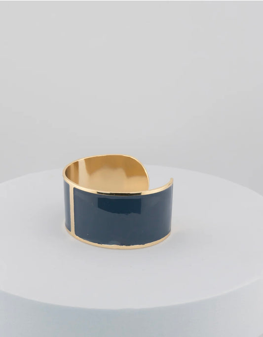 Marri Cortona. Bracciale smalto L blu di prussia